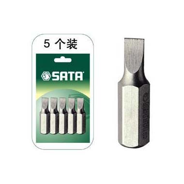 世達(dá)工具59413 5件套8MM系列30MM長一字旋具頭6.5MM